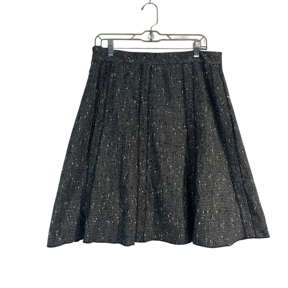 Coldwater Creek Black and White A-Line Skirt